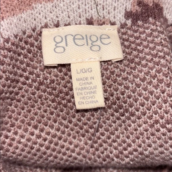 Floral Patterned long sweater cardigan woman size large - Picture 4 of 6